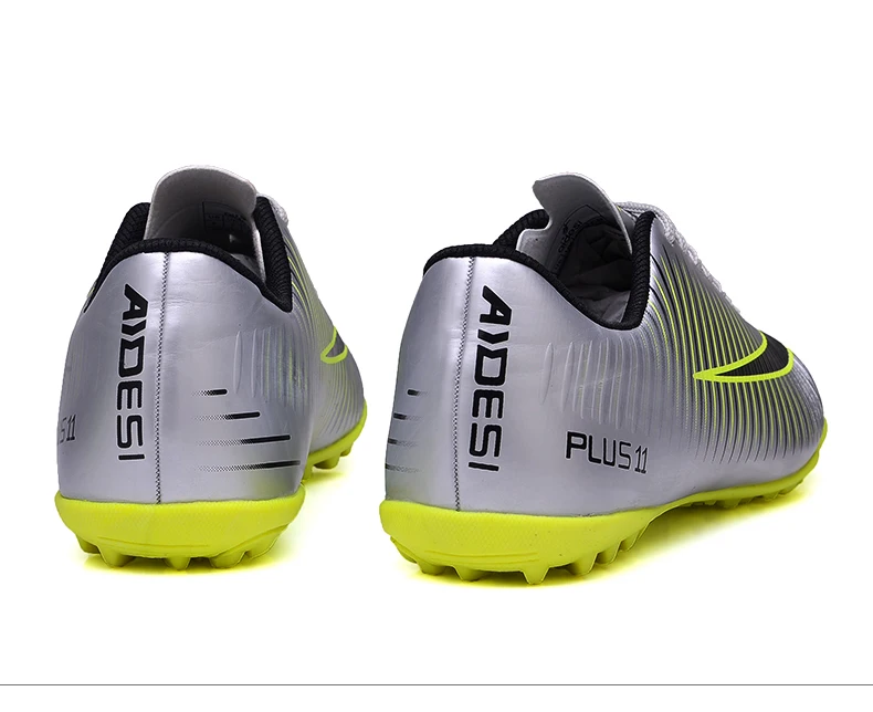 Для мужчин бутсы футбольные для мальчика futsal shoes футзалки буцыдля футбола в помещении Жесткий суд