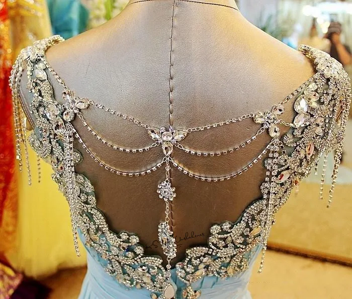 Шифоновое платье для выпускного вечера со стразами|evening dress|special occasion gownsrhinestone evening