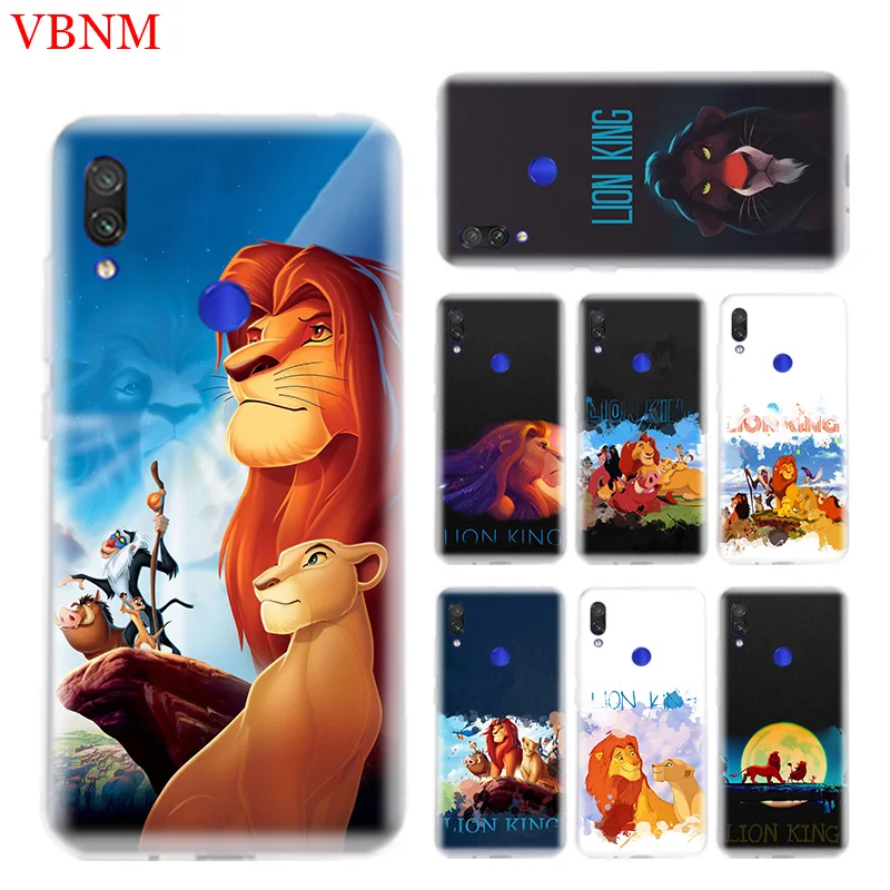 Чехол для телефона Simba The King Lion Xiao mi Red S2 Y3 Y2 K20 Pro Note 7 S 6 5 4 4X Pocophone F1 9 8 A2 Lite Coque |