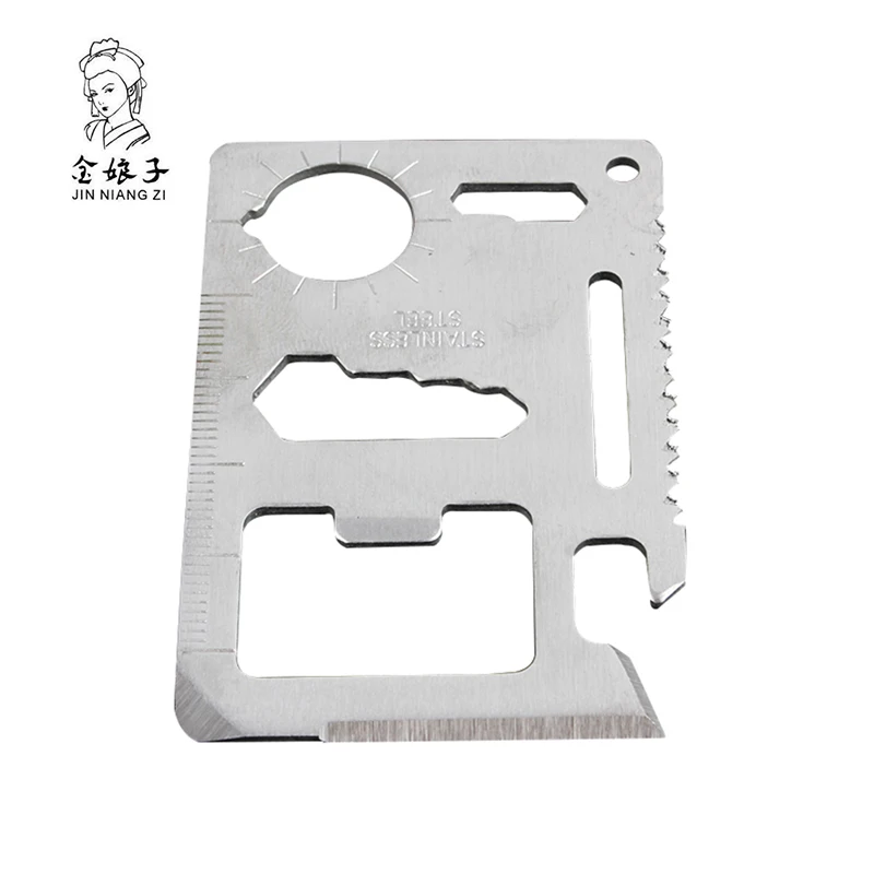 11 в 1 Швейцарская карточка многокарманный карточный нож универсальный