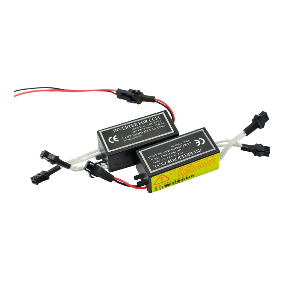 2 шт. 0 дюйма H1 Bi xenon hid объектив проектора огнеупорное колесо DRL CCFL ангельские
