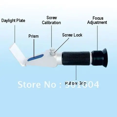 Бесплатная доставка ручной новый дизайн антифриз Рефрактометр охлаждающей