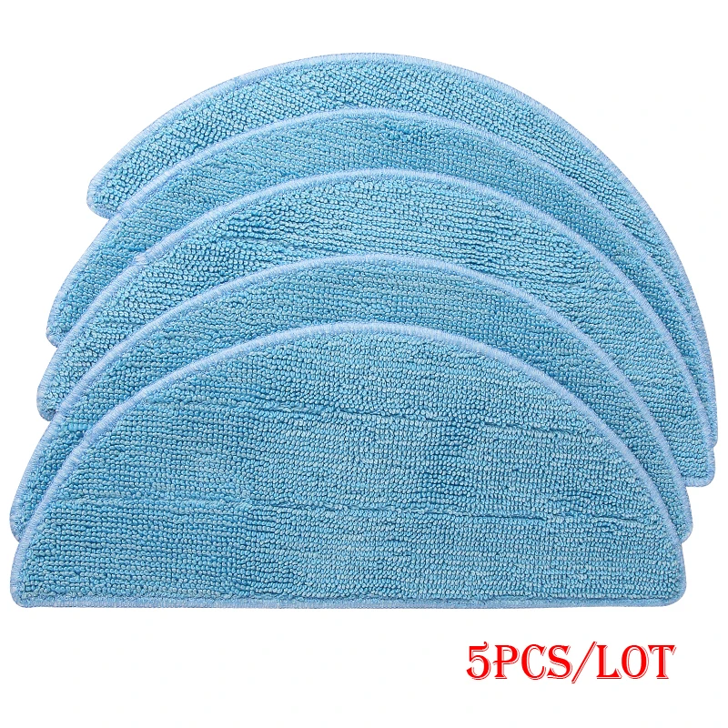 5 pcs Mop Cloth for CHUWI V3+ ilife v5 pro V5 CW310 chuwi intelligent robotic vacuum cleaner | Бытовая техника