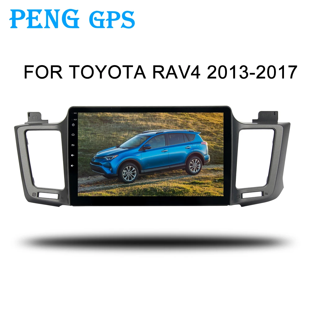 Android 8 0 Автомагнитола стерео экран gps навигация для Toyota RAV4 2013 2014 2015 2016 2017 RAV 4 без