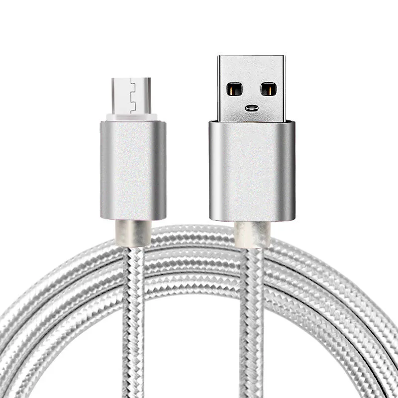 Дорожное зарядное устройство с вилкой переменного тока US / Euro + кабель Micro USB 3 фута
