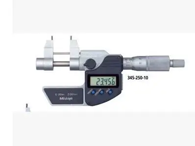 

Japan's Mitutoyo 345-250 digital display micrometer
