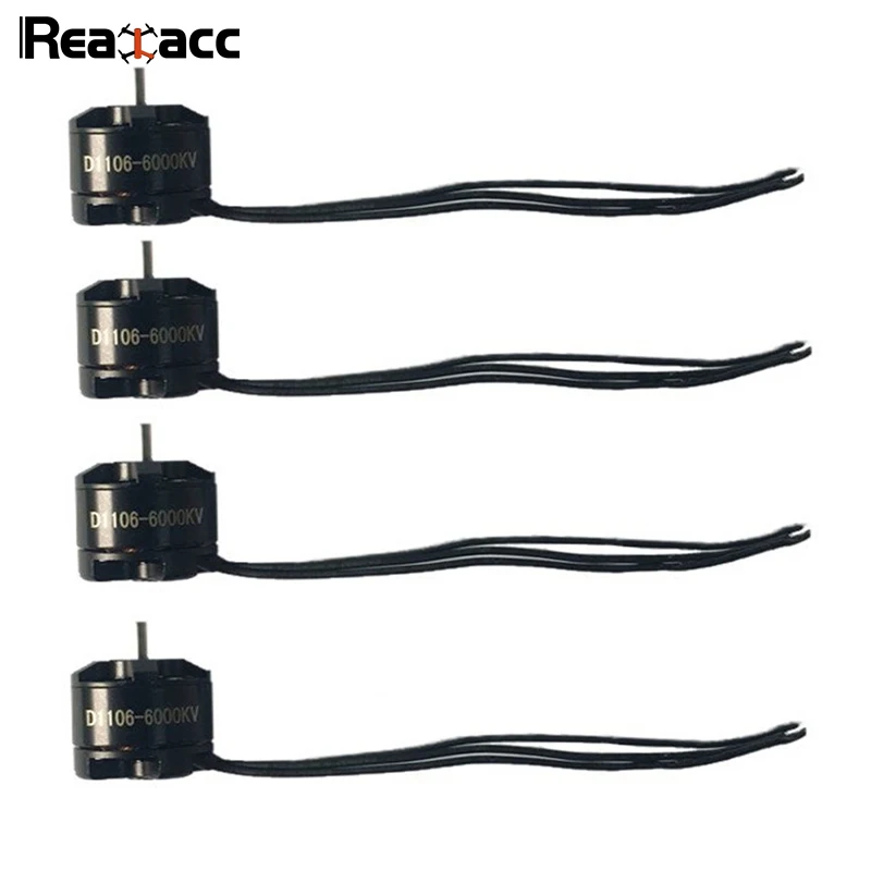 Оригинальный бесщеточный двигатель Realacc Orange85 1106 6000KV 1S 3S для радиоуправляемого