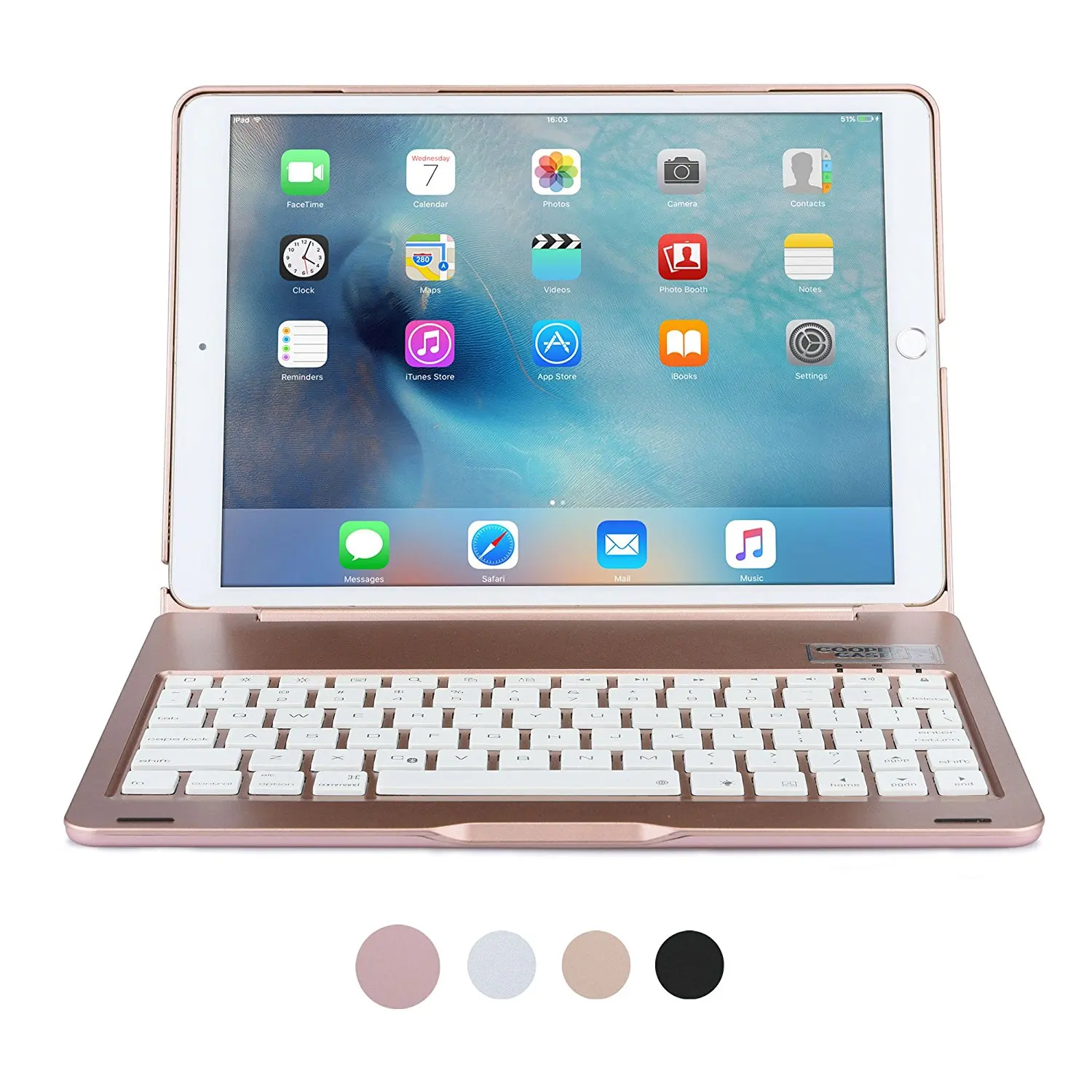 Чехол для клавиатуры с Bluetooth и 7 подсветкой чехол Apple iPad 10 5 A1701 A1709 беспроводная