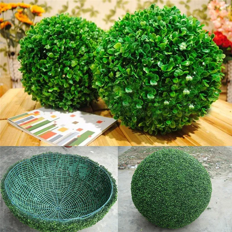 1 шт. зеленое искусственное растение шар дерево Топиарий Boxwood Свадьба Вечеринка