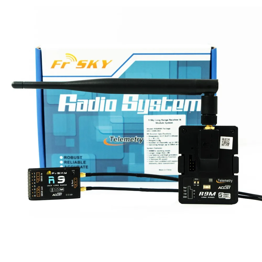 FrSky R9 900MHz 16CH дальний приемник и R9M модульная система для FPV гоночный Дрон самолет