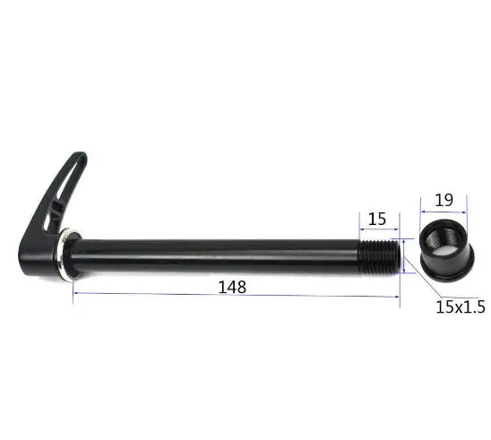 MTB велосипед сплав 15 мм передняя через ось 15X100 горный шпагат с LockNut
