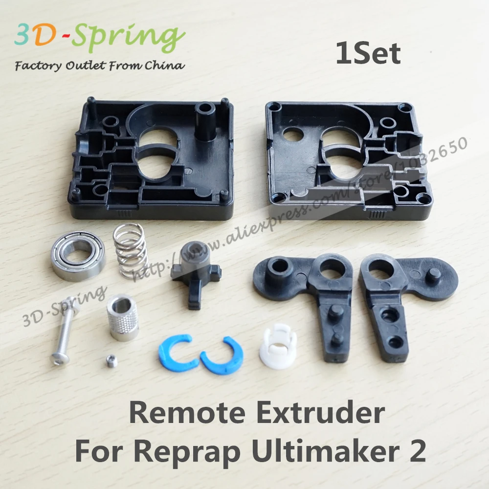Ultimaker 2 экструдер UM2 Hotend Kit драйвер Фидер для 3D принтера 1 75 мм 3 сопло Нити части|remote