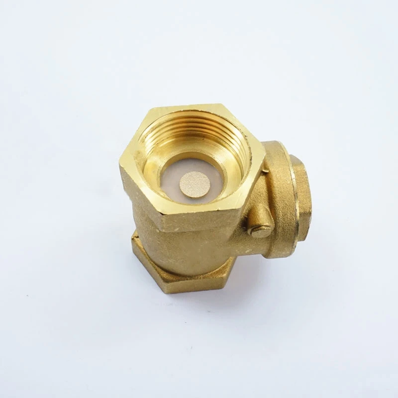 1 шт. DN15 G1/2 &quotBSPP Женский латунный поворотный обратный клапан односторонний