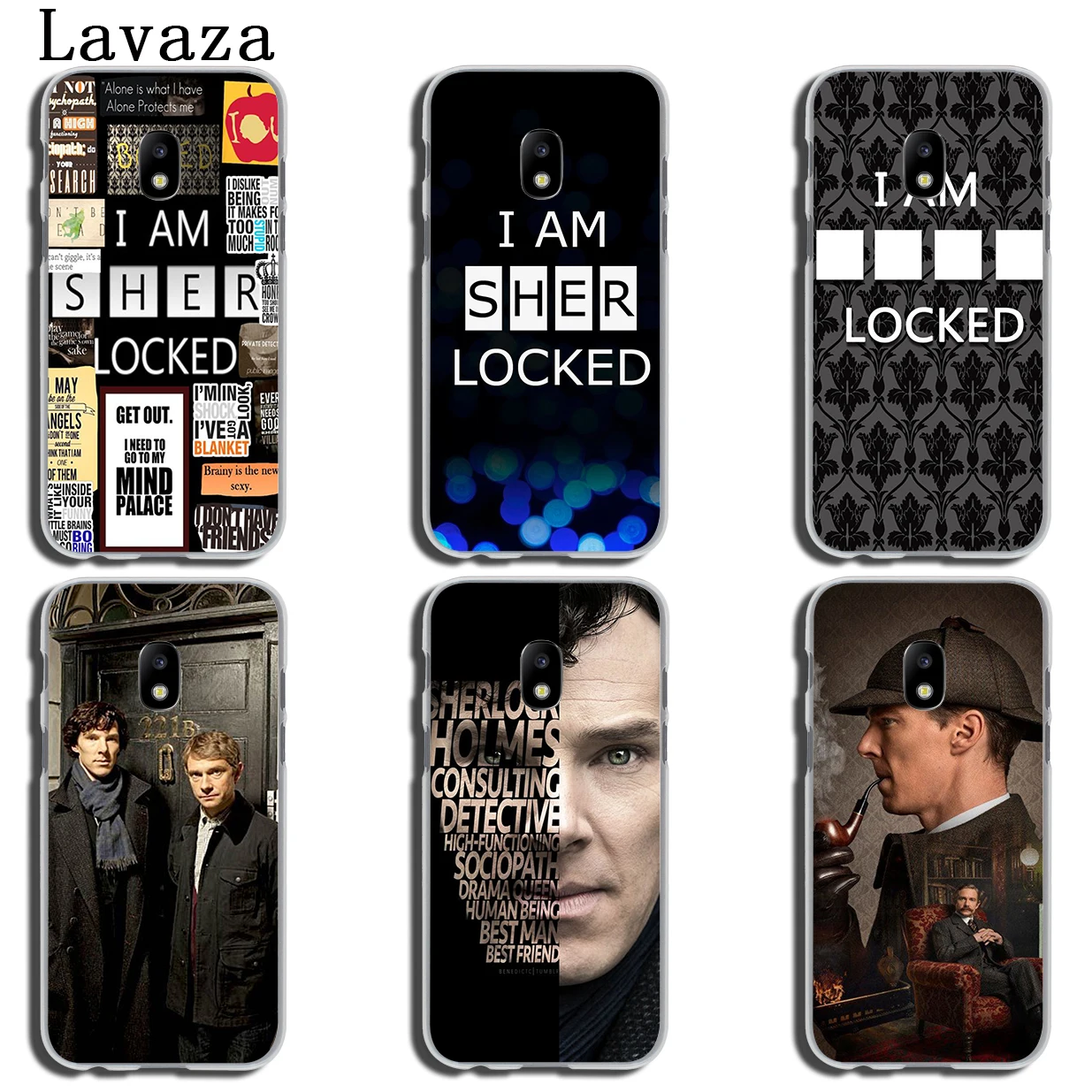 Твердый чехол для телефона Lavaza 221B Sherlock Holmes Samsung Galaxy J8 J7 Duo J6 J5 J4 Plus 2018 2017 2016 J2 J3 Prime 2015