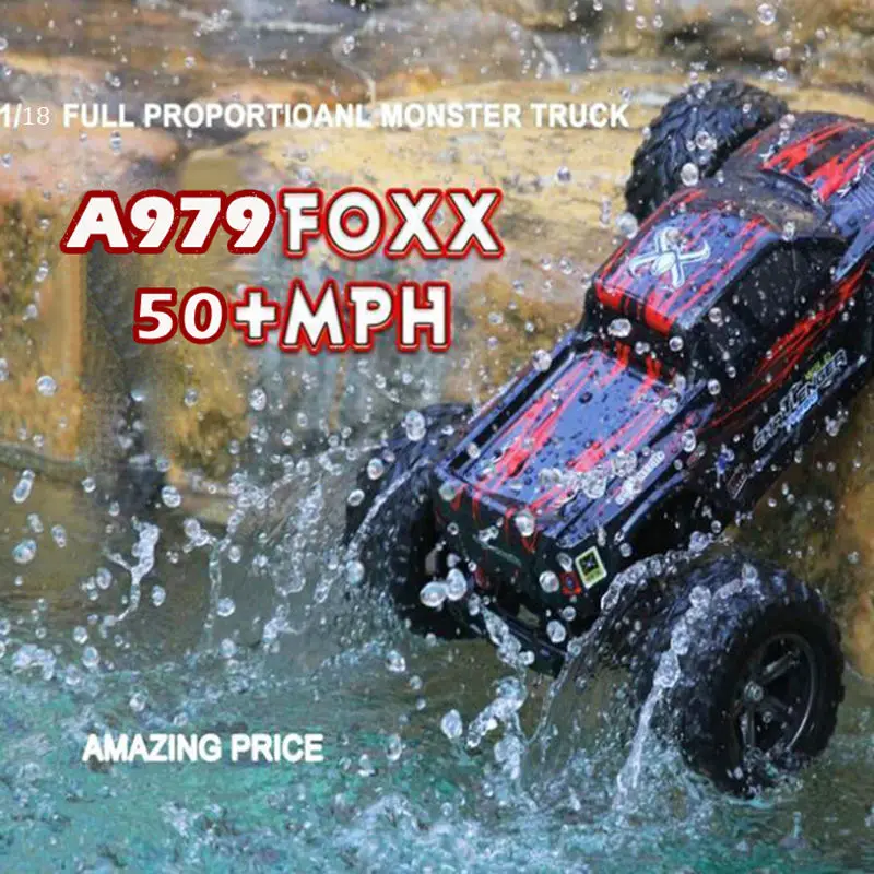 Высококачественный Радиоуправляемый автомобиль 2 4G 1:18 RC 4WD скоростной гоночный