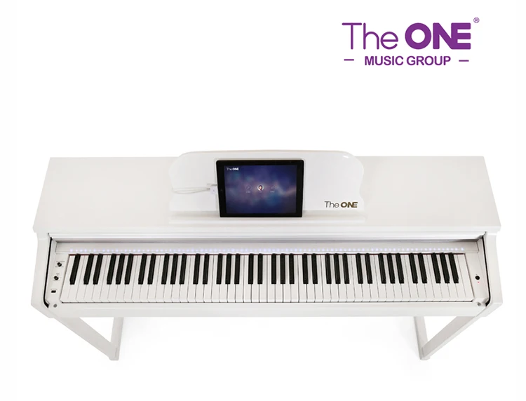 Умное цифровое пианино The ONE, 88 клавиш, белое, черное пианино, Обучающие Музыкальные инструменты