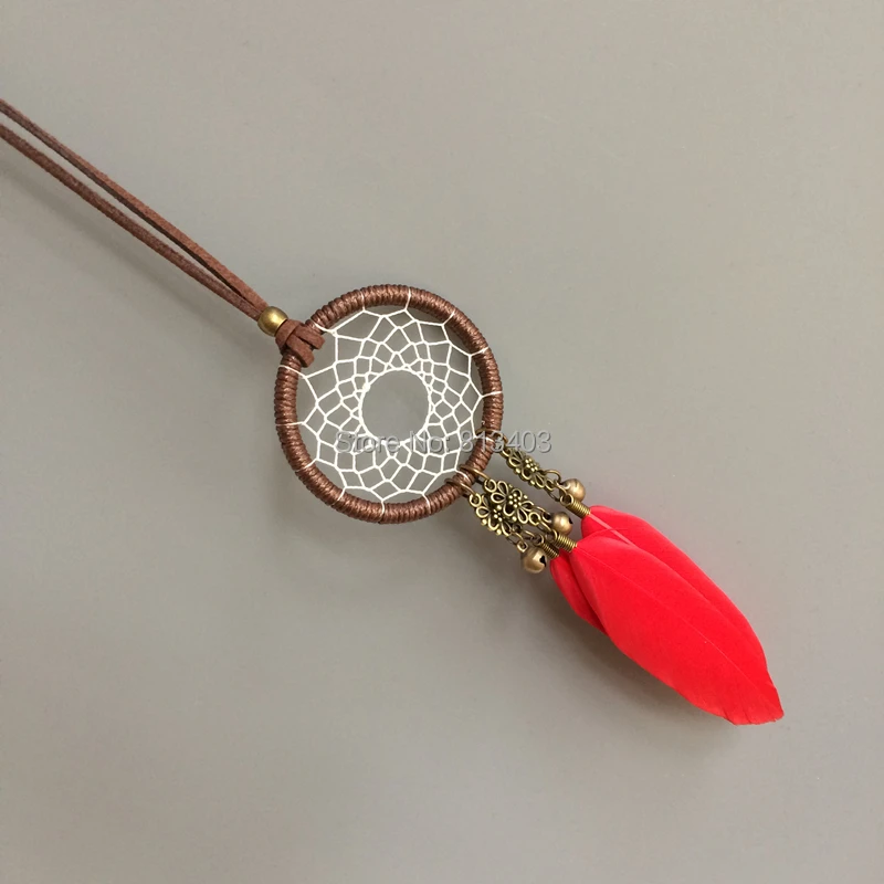 7 цветов на выбор новинка украшение Ловец снов в индийском стиле подвесное для
