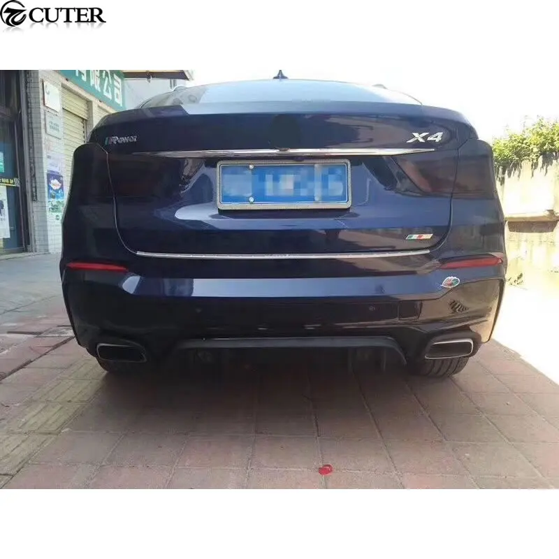 

F26 X4 Carbon Fiber car body kit front lip rear diffuser PU fog light cover for BMW F26 X4 2015-2016