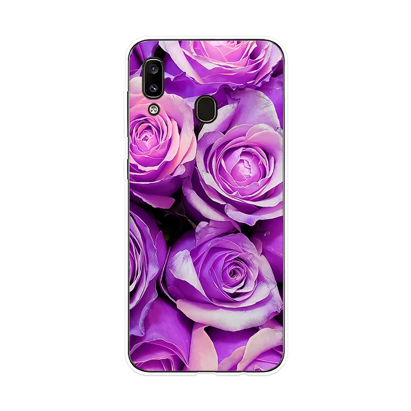 Силиконовый чехол Romance для Sumsung Galaxy A10 A20 A20E A30 A40 A50 A60 A70 A80 телефона M10 M20 M30 |
