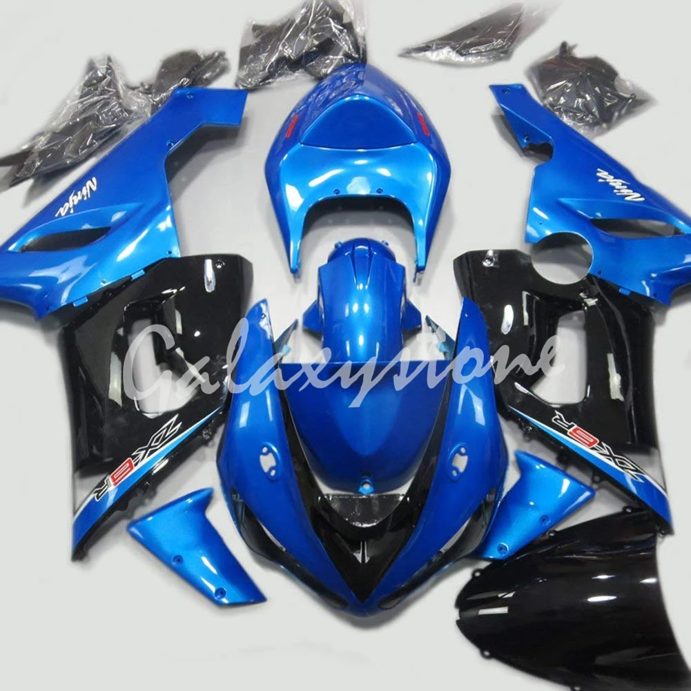 Для Kawasaki Ninja ZX6R 636 2005 2006 05 06 литья под давлением обтекателя Kit | Автомобили и