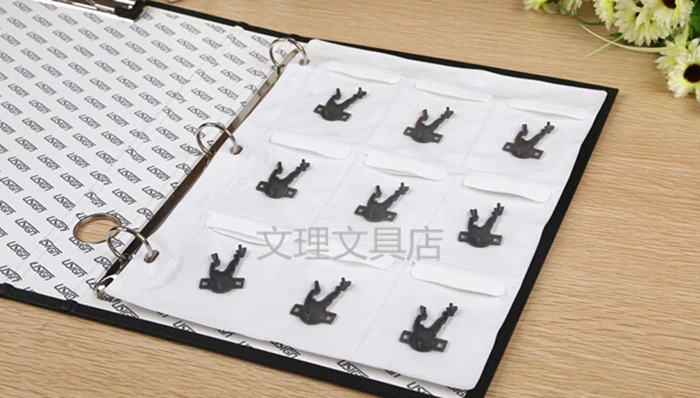 16 карманов сумка для образцов А4 Мульти Дисплей Папка страница полиэтиленовый