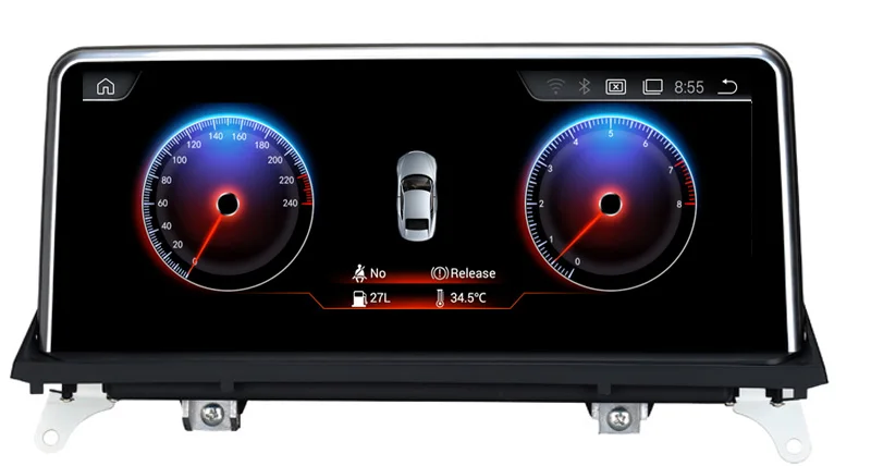 For BMW X5 E70 (2007-2013)/BMW X6 E71(2007-2014) Car Multimedia Player ID6 style 10.25"Touch Android 7.1 2+32G Raido GPS | Автомобили