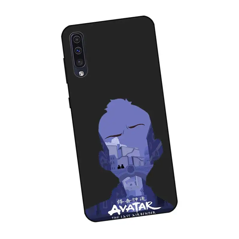 N256 Аватара Аанга Черный силиконовый чехол для samsung Galaxy A2 Core A6 A7 A8 A9 A10 A30 A40 A50 A60 A70 A80