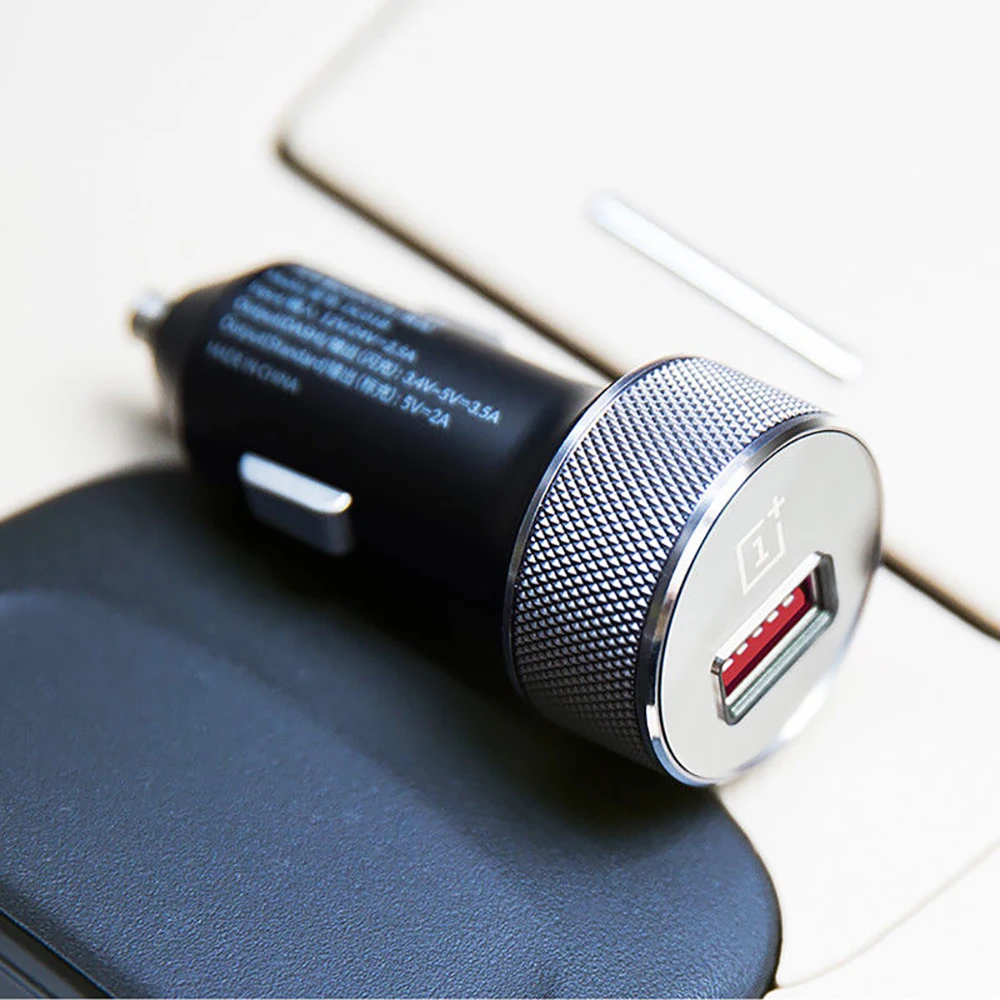 Зарядное устройство для OnePlus 6 Dash автомобильный адаптер быстрой зарядки + кабель