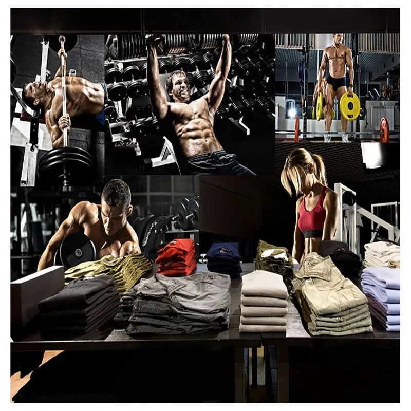 Пользовательские фото обои 3D Спорт мускулистый человек гимназия Бокс тхэквондо