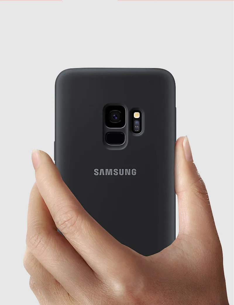 Оригинальный Мягкий силиконовый чехол для Samsung GALAXY S9 + Plus G9650 чехлы мобильный
