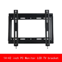 vesa standard universal 14 42 inch adjustable pc monitor lcd tv bracket display tv wall mount