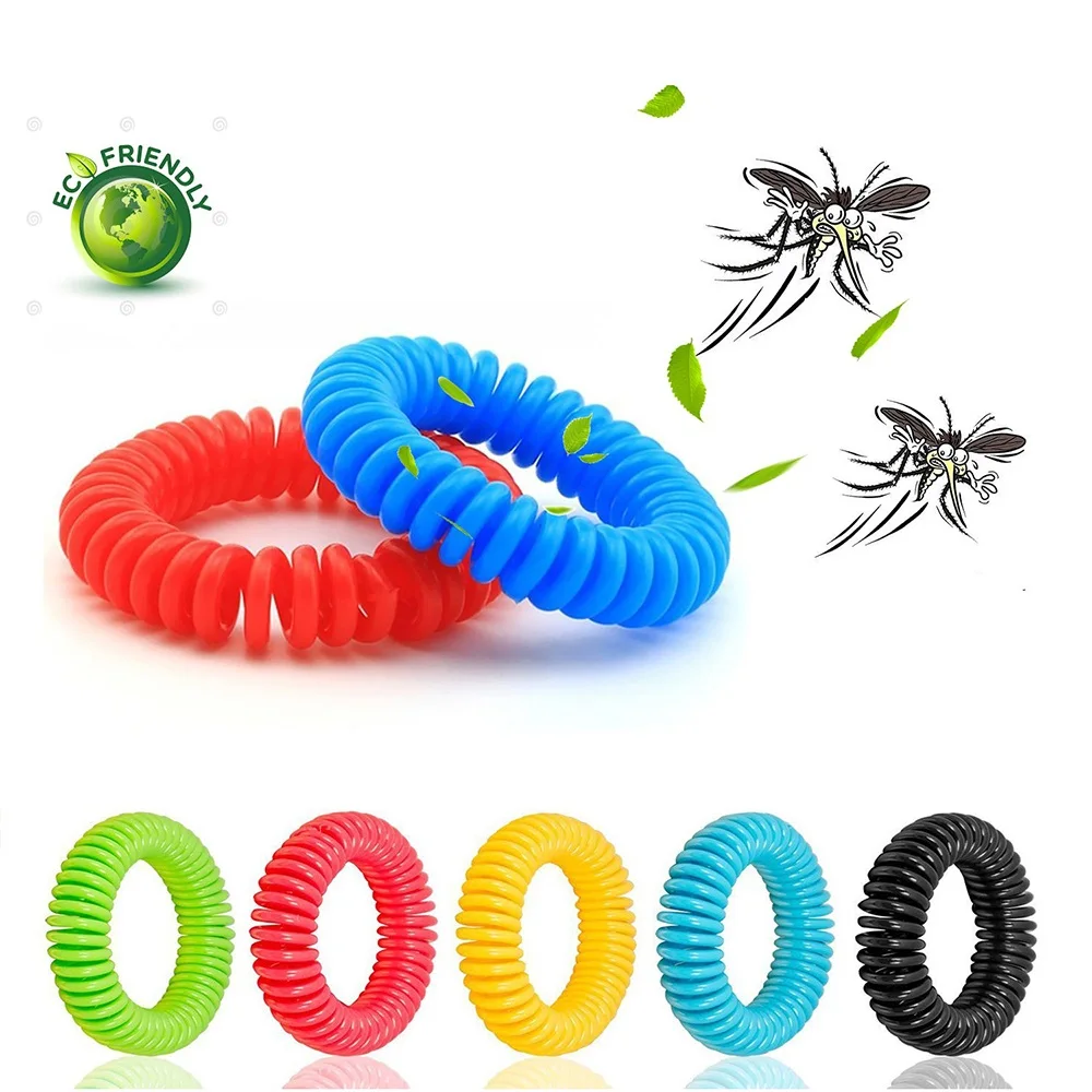 1/5/10pcs Anti Mosquito Repellent Bracelets Multicolor Pest Control Camping Outdoor Killer For Adults Kids | Лампы и освещение
