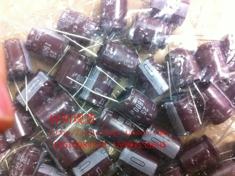 30PCS/50PCS Japan NIPPON motherboard capacitor 25V1800UF 16X20 KY high-frequency low-resistance long life 105 free shipping