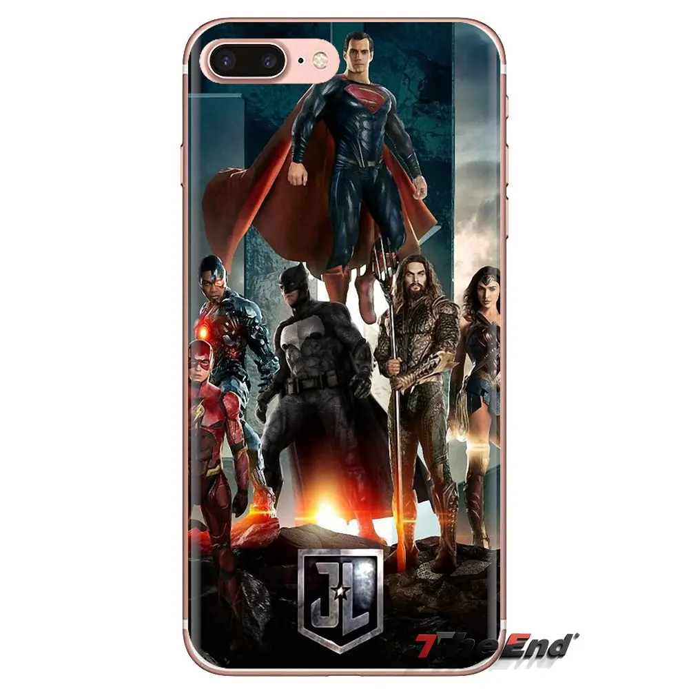 Transparent Soft TPU Case DC Justice League Comics Superman For Xiaomi Redmi 4A S2 Note 3 3S 4 4X 5 Plus 6 7 6A Pro Pocophone F1 |