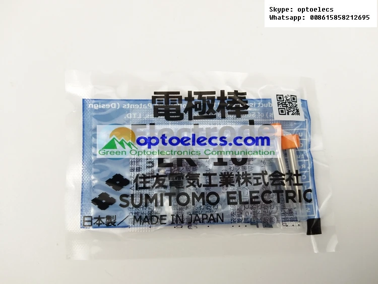 

Бесплатная доставка, оригинальные 15 пар, Sumitomo ER-10 electrodes для типа 39/ 71C/ 81C T-39/ Z1C/ T-71C, splicer