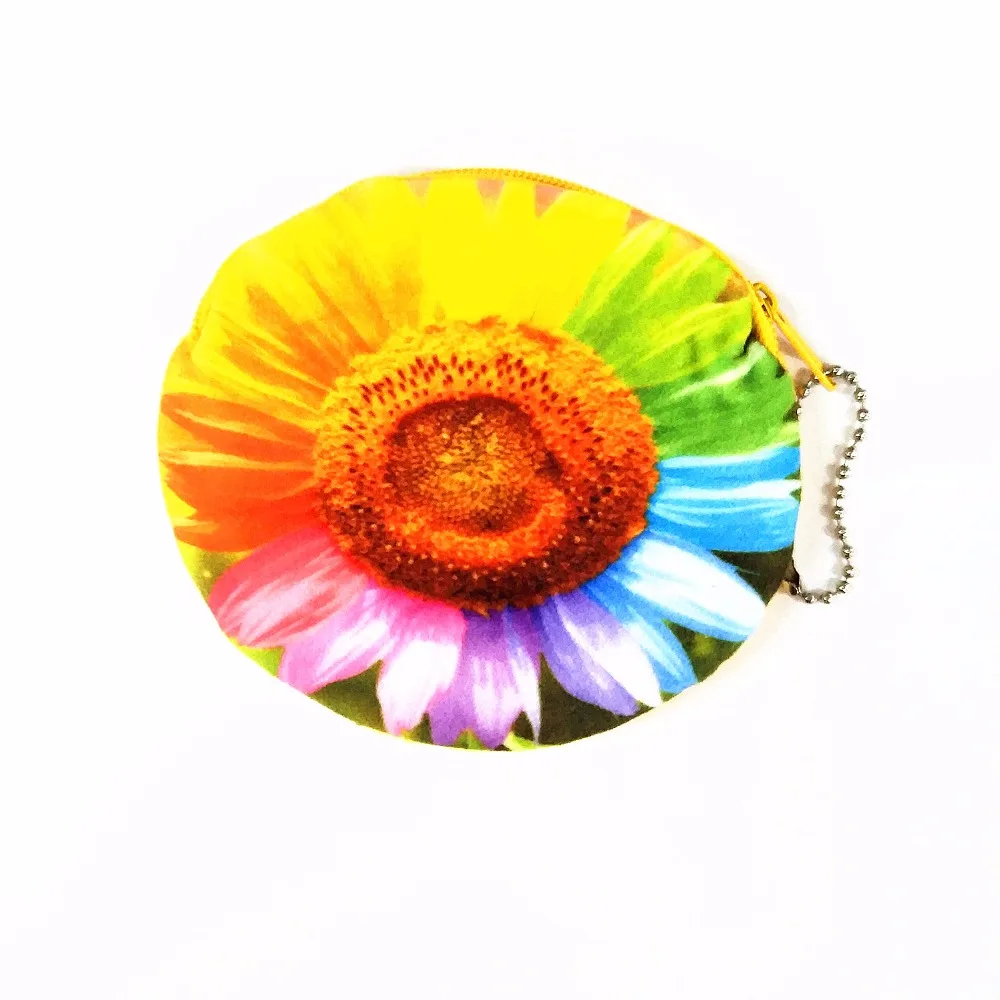 M022 новые Мультяшные женские кошельки милые красивые Подсолнухи животные