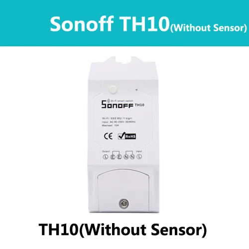 Умный выключатель Itead Sonoff TH TH10/TH16 с Wi Fi пульт дистанционного управления для