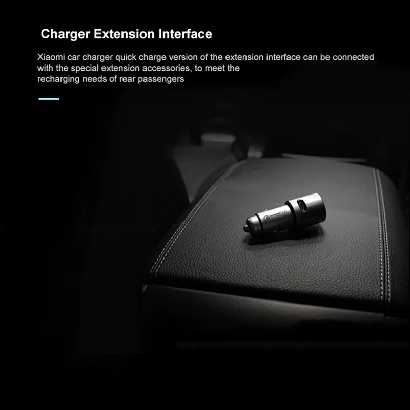 Car Cigarette Lighter QC3.0 X2 Dual USB Quick Charger ABS Metal Smart Control for Mobile Phone | Автомобили и мотоциклы