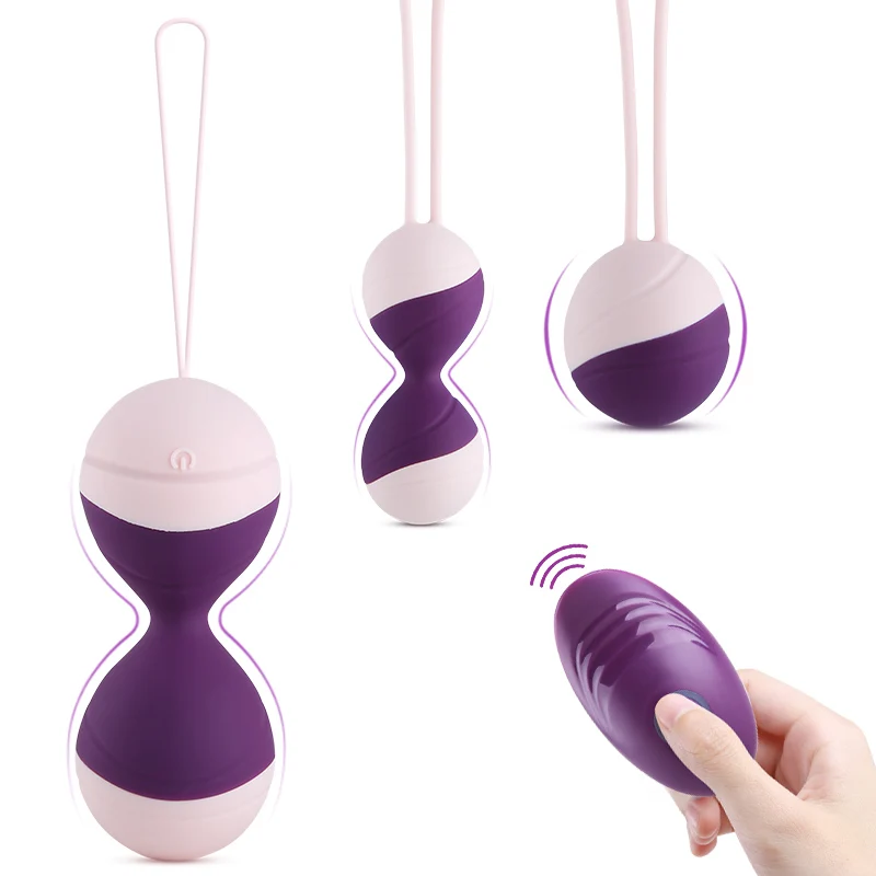 Kegel мяч для упражнений G-spot массаж USB заряжаемый Вибрационный яйцо дистанционное