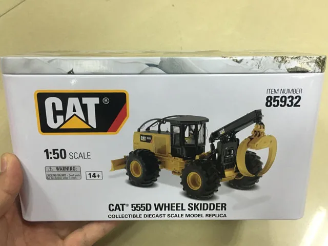 Caterpillar Cat 555D колеса скиддер 1:50 Масштаб металлические модели путем литья под