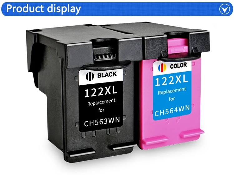 Colorcity Заправляемый картридж 122XL 122 XL для hp Deskjet 1000 1050 1510 2000 2050 2540 3000 3050 1050A 2050A 3050A принтер