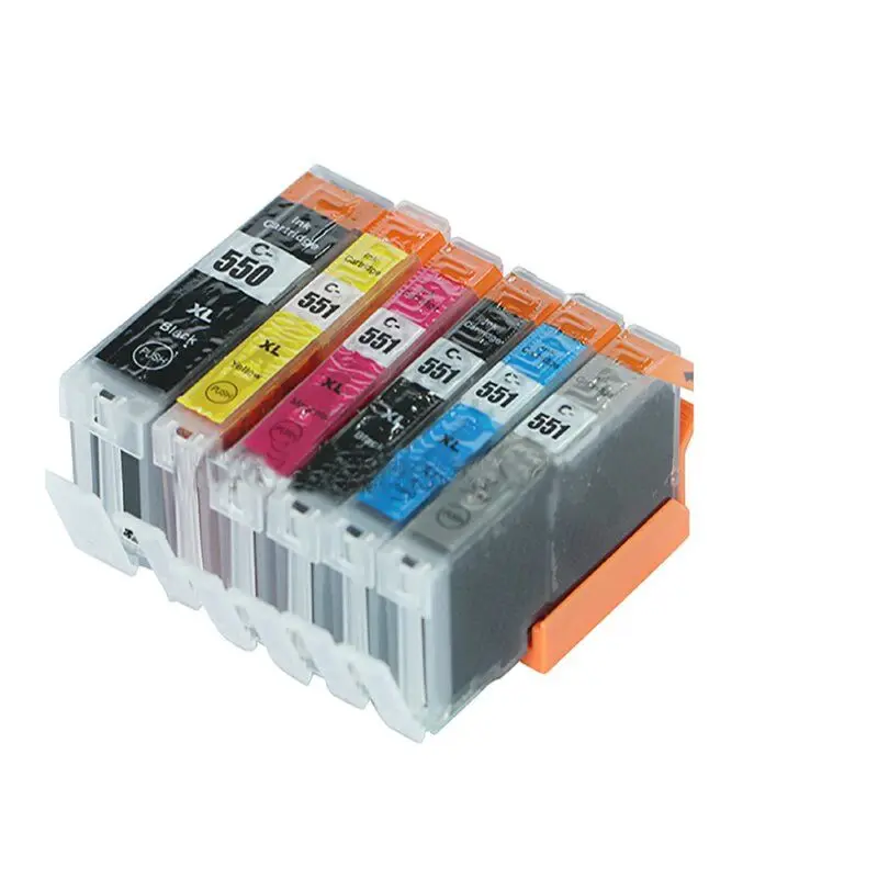 До 12 шт/2 комплекта PGI450 CLI451 совместим с Canon ip7240 MG5440 принтер pgi450 cli451|Чернильные