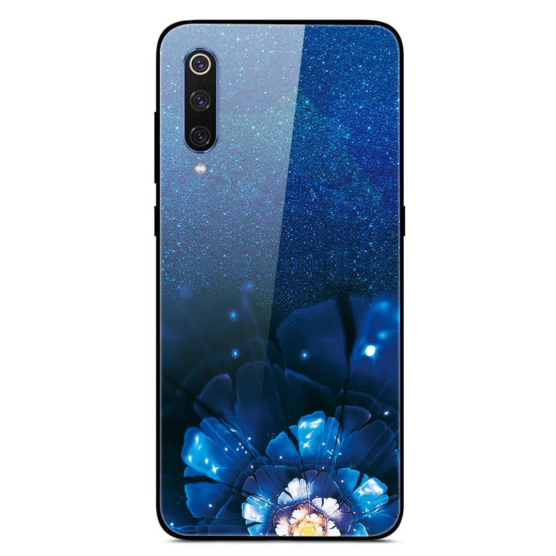 Для Xiaomi mi 9 mi 9 SE чехол из закаленного стекла жесткий чехол для телефона для Xiao mi Xiomi mi 9 SE mi 9 T mi 9 T Pro TPU бампер чехол s - Цвет: 27