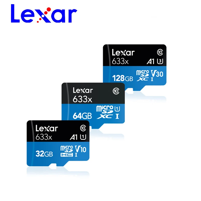 Lexar A2 512G Micro SD карта класс 10 UHS I U3 TF 32G 64g 128G 256g MicroSD мобильный телефон камера движения