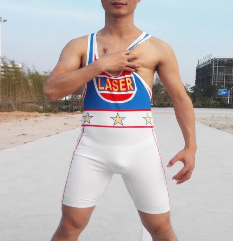 Американские градиентные лазерные колготки мужская майка для борьбы