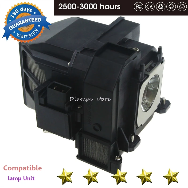 Замена лампы проектора ELP71 для EB 470 475W 480 485W/PowerLite 475 Вт 485 475Wi 480i 485Wi|projector lamp|projector