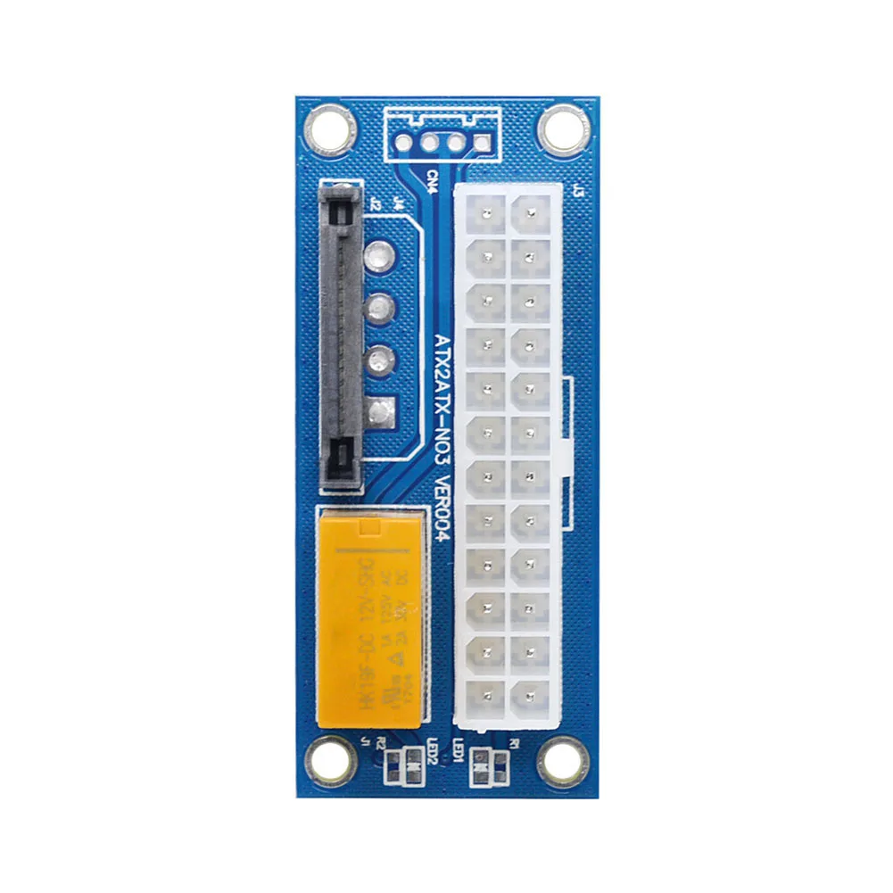 Двойной блок питания адаптер ATX 24Pin для SATA многократная синхронизация стартовый