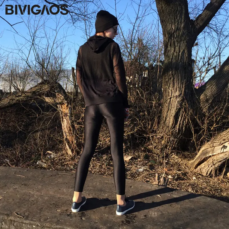 Bivigaos Лето Для Стиль досуга женщин красочный супер эластичные облегающие