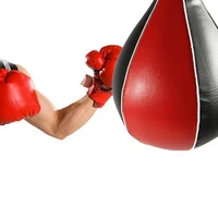pu boxing pear shape speed ball punch bag punching exercise speedball speed bag punch fitness training ball