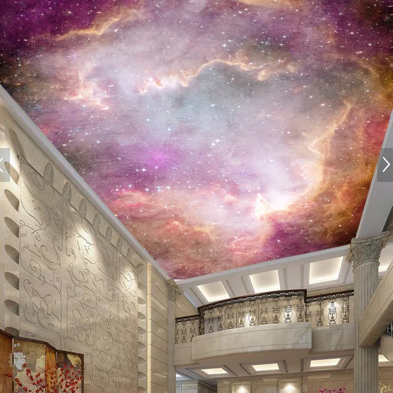 Современные фотообои Млечный путь Galaxy естественный пейзаж для детской комнаты